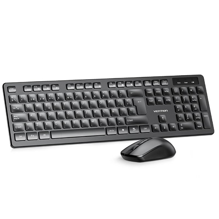 Vention Combo Teclado y Ratón KTD-B0-ES Negro - Edición Español